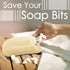 Linkidea 3 Pack Soap Bag, Exfoliating Soap Saver Pouch, Body Scrubber for Bath Shower (Three Random Color)