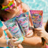 Seastar Sparkle - Rainbow Party Cake Scented Glitter Sunscreen, SPF 50, Biodegradable, Kids Lotion, Made in USA