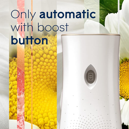Glade Automatic Spray Refill, 6.2 Oz, 3 Count | Air Freshener for Home and Bathroom, Joyful Citrus & Daisies