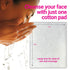 Swisspers Premium Facial Cleansing Pad, 100% Cotton, Ultra Soft, Extra Large, 150 Pads Total