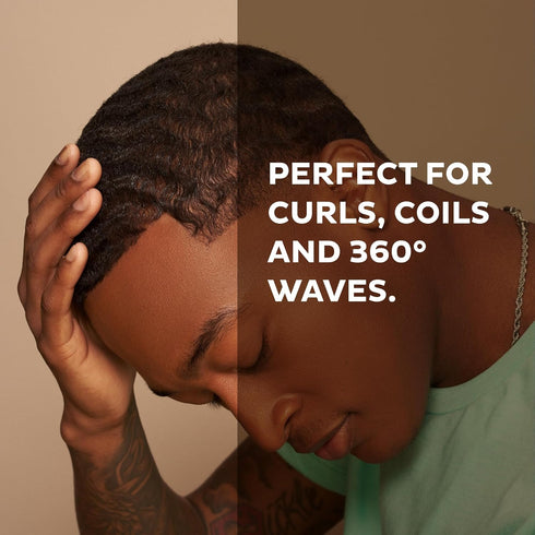 Scotch Porter Curls & Waves Hair Oil for Men, Seals Moisture, Detangles & Prevents Frizz, Vegan, 1.7oz
