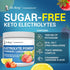 Dr. Berg Zero Sugar Hydration Keto Electrolyte Powder with 1000 mg Potassium & Pink Himalayan Salt - Strawberry