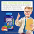 Focus Factor Kids Extra Strength Daily Chewable, 120 Count - Brain Health Support, Gluten & Dairy Free, No Artificial