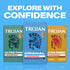 Pack, 36 Count TROJAN ENZ Spermicidal Lubricated Condoms, Value
