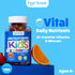 Feel Great Kids Multivitamin Gummies, Citrus & Strawberry Flavored, 45-Day Supply, Chewable Vitamins with Vitamin D