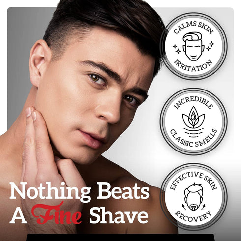 Men's Aftershave - Platinum Fragrance, Soothing & Toning Post Shave Balm, 100ml by Mr. Fine