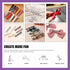 Swpeet 200Pcs 3inch Alligator Hair Clips Kit, Metal Duck Bill Hair Clips for Hair Styling DIY Accessories