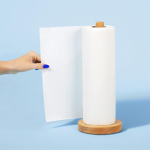Repurpose 100% Bamboo Paper Towels, Tree Free Paper Towels, Plastic Free Packaging, 6 Rolls, 75 Sheets per Roll, FSC Certified