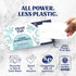 Cleancult Laundry Detergent Sheets - 60 Loads, Fragrance Free, Concentrated Liquidless, No Harsh Chemicals