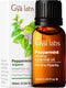 Gya Labs Organic Peppermint Oil 0.34 fl oz - Premium Grade Natural for Diffuser & Skin