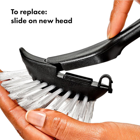 OXO Steel Dish Brush with Replaceable Head
