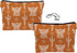 Western Makeup Bag, Western Gifts for Women, Cowgirl Stuff, Cow Makeup Bag - COW A