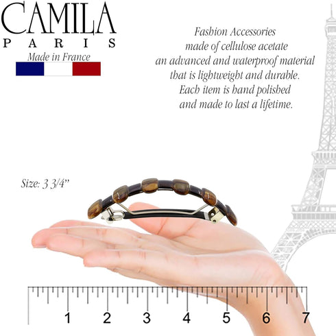 MP802 French Hair Barrette Clip for Girls, Thick Curly Wavy Long Hair, Strong Hold Grip Hair Clips for Women,
