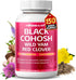 NESSARIT Black Cohosh 9,600mg* Hormonal Balance Support with Wild Yam, Red Clover, Ashwagandha,