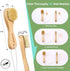 Laundry Stain Brush, Laundry Brush for Stains on Clothes, Natural Boar Bristle Laundry Cleaning Brush, Fabrics Cleaning Brush for Clothes without Damage, Perfect for Shoes, Cleaning and Laundry
