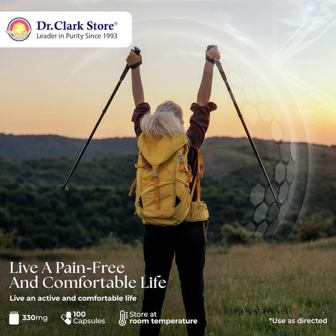 Dr Clark Wormwood Super W Blend, 330 mg, 100 Gelatin Capsules