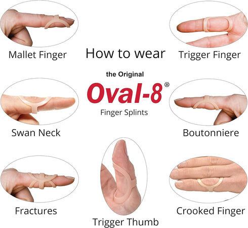 Oval-8 Multi-Size Pack of 3 Sizes 10, 11, 12