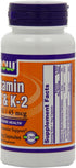 Vitamin D-3 & K-2, 120 VegiCaps (Pack of 2)