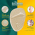 Metatarsal Pads Ball of Foot Cushions (6 Pairs), Non Slip High Heel Inserts for Women and Men, Reusable Foot Pads