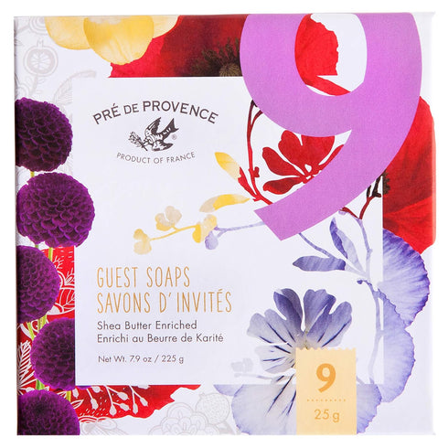 Pre de Provence Luxury Gift Box (Set of 9) - Assorted Scented Herb Products (7.9 Ounce, 0.88 Ounce)