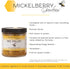 Mickelberry Gardens Organic Bee Pollen Granules – 6 Oz - 100% Raw, Pure Superfood Packed with Protein, Vitamins,