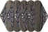 MUMBABY 5 Pieces Charcoal Bamboo Mama Cloth/ Menstrual Pads/ Reusable Sanitary Pads (Black