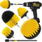Holikme 5Pack Drill Brush Attachment Set, Power Scrubber for Bathroom, Floors, and Kitchens