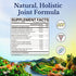 VITALITOWN Glucosamine Chondroitin MSM | Collagen, Boswellia, Turmeric, Hyaluronic Acid, Bromelain | Triple Action+ Joint Formula | 12 Joint-Loving Ingredients | 90 Tablets, No Shellfish
