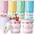 Jingmore 24 Pcs 16oz Paper Ice Cream Cups with Lids, Ice Cream Containers