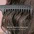 Wide Tooth Comb & Large Hair Detangling Comb, Durable Brush for Styling and Professional Hair Care