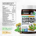 Adrenal Support Gummies, Organic Rhodiola & Ashwagandha, 60 Chews, Vegan Mood Support Supplement with Vitamins