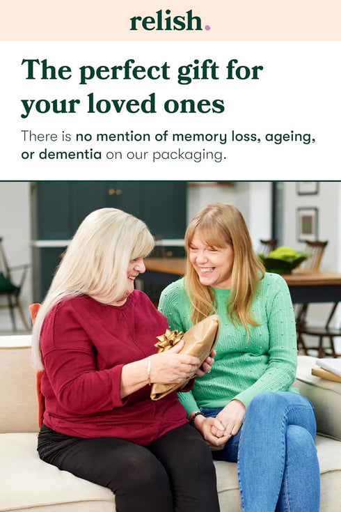 Relish - Tactile Turn Dementia Sensory Activity, Fidget Toy for Alzheimer's & Dementia, Mid to Late Stages, Soft