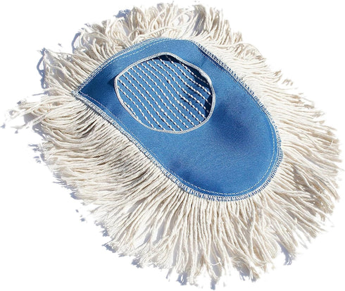 Nine Forty Heavy Duty Cotton Wedge Dust Mop Head - Industrial-Strength for Home & Commercial Floor Cleaning