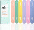 Professional Mini Nail File, 12 Count (Pack of 2) Stylish 100/180 Emery Boards for Natural and Acrylic Nails