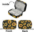 Kigai Sunflower Pill Case Weekly Pill Box Portable Travel Pill Bag Organizer with Zipper for Vitamins, Medication