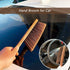 Hand Broom Cleaning Brushes - Soft Bristles Dusting Brush for Car, Bed, Couch, Garden, Furniture, Clothes