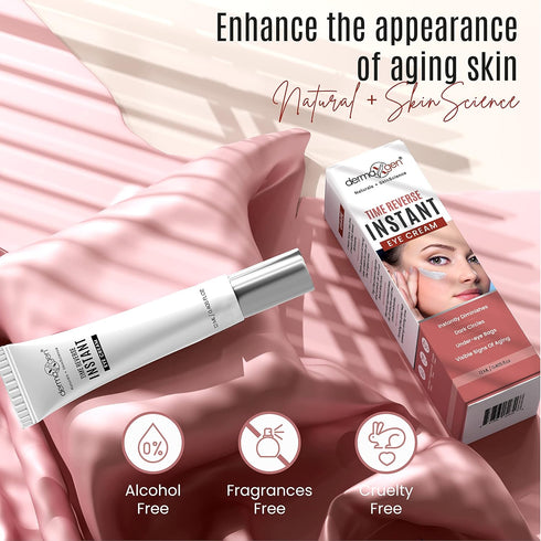 Instant Eyelift Cream, Anti Aging Serum for Dark Circles, Puffy Eyes, & Wrinkles - 12