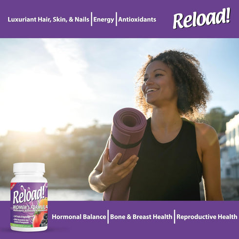 All Natural Multivitamin for Women, Multimineral and Antioxidant with 24 Fruits and Vegetables, 1 Month Supply