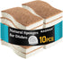 10PCS Natural Biodegradable Sponges for Dishes - Eco-Friendly Non-Scratch Kitchen Cleaning Sponge