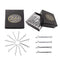 Silver Bobby Pins Hair Clips, 3.5Cm/1.38" Hair Accessories for Women, 100PCS