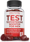 Testosterone Booster Gummies for Men, Male Enhancement, Boosts Energy & Optimizes Physical Performance, 60 Gummies
