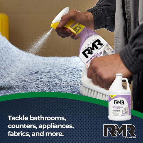 RMR All Natural All-Purpose Cleaner - Non-Toxic, Rinse-Free Multipurpose Cleaning Supplies, 1 Gallon Bottle