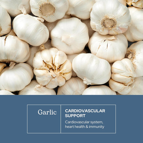 Eclectic Herb Premium Freeze-Dried Garlic Capsules, 120 CT (550 mg) | Cardiovascular Health & Immune Support