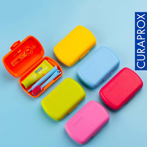 Curaprox Travel Set - Blue for On-the-Go Oral Care