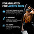 Saw Palmetto for Men with L Arginine Supplement - Hair Health & Male Support, 60 Male Pills with Plant-Based Ingredients