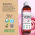 Coconut Pulling Oil for Teeth and Gums Mouthwash, 100% Pure and Natural, Non-GMO, Refreshing Rose Clove