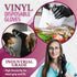 Disposable Black Vinyl Gloves, 4.5Mil, Medium, Latex Free, Cleaning Gloves, Food Safe, 100/1000