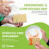 Set 12-Pack Tieralia Natural Dish Sponge Eco-Friendly & Compostable Scrubbers | Cellulose & Sisal | Non-Toxic