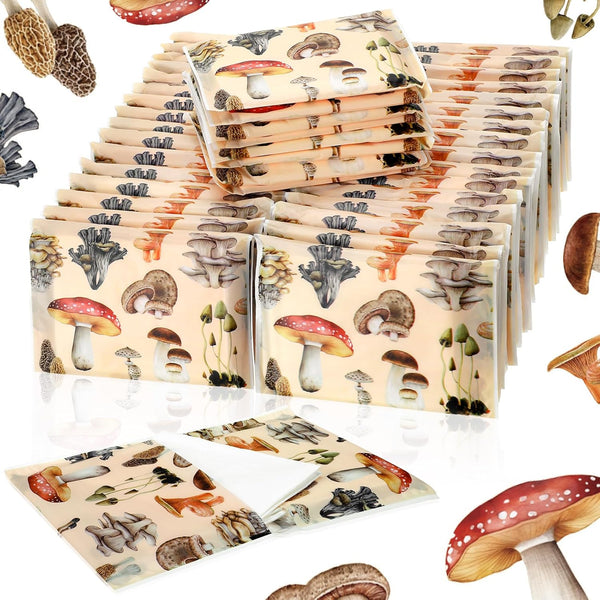 Geyee 50 Packs Facial Tissue, Disposable Pocket Tissues, 500 Sheets, 3 Ply, Travel, School, Purse Supplies