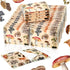 Geyee 50 Packs Facial Tissue, Disposable Pocket Tissues, 500 Sheets, 3 Ply, Travel, School, Purse Supplies